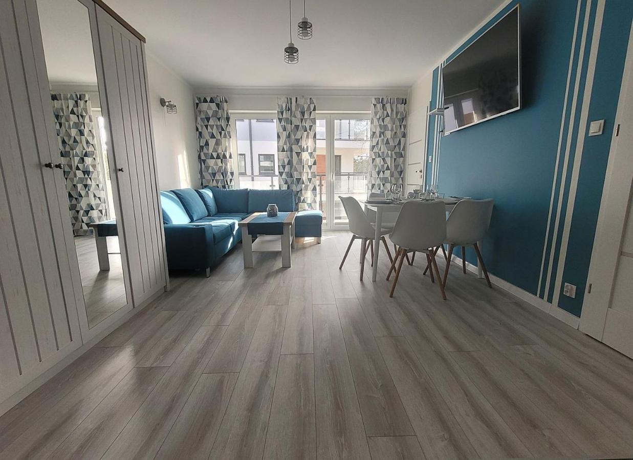 Pobierowo Baltic Apartament Turkusowy Exteriér fotografie