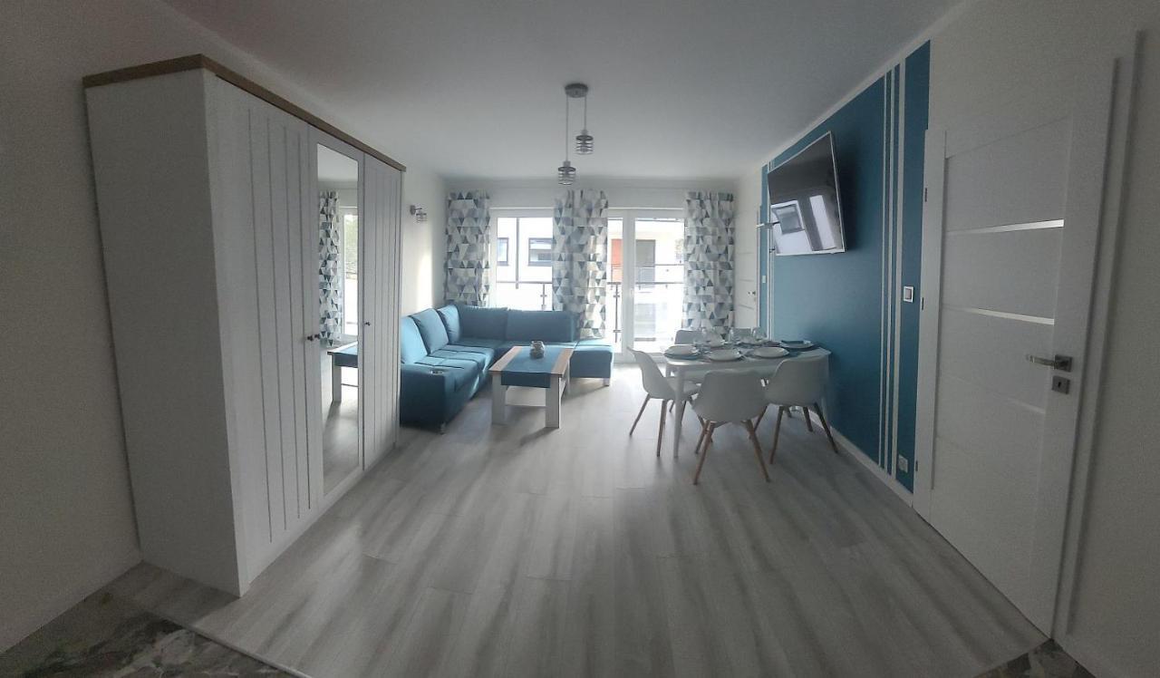 Pobierowo Baltic Apartament Turkusowy Exteriér fotografie